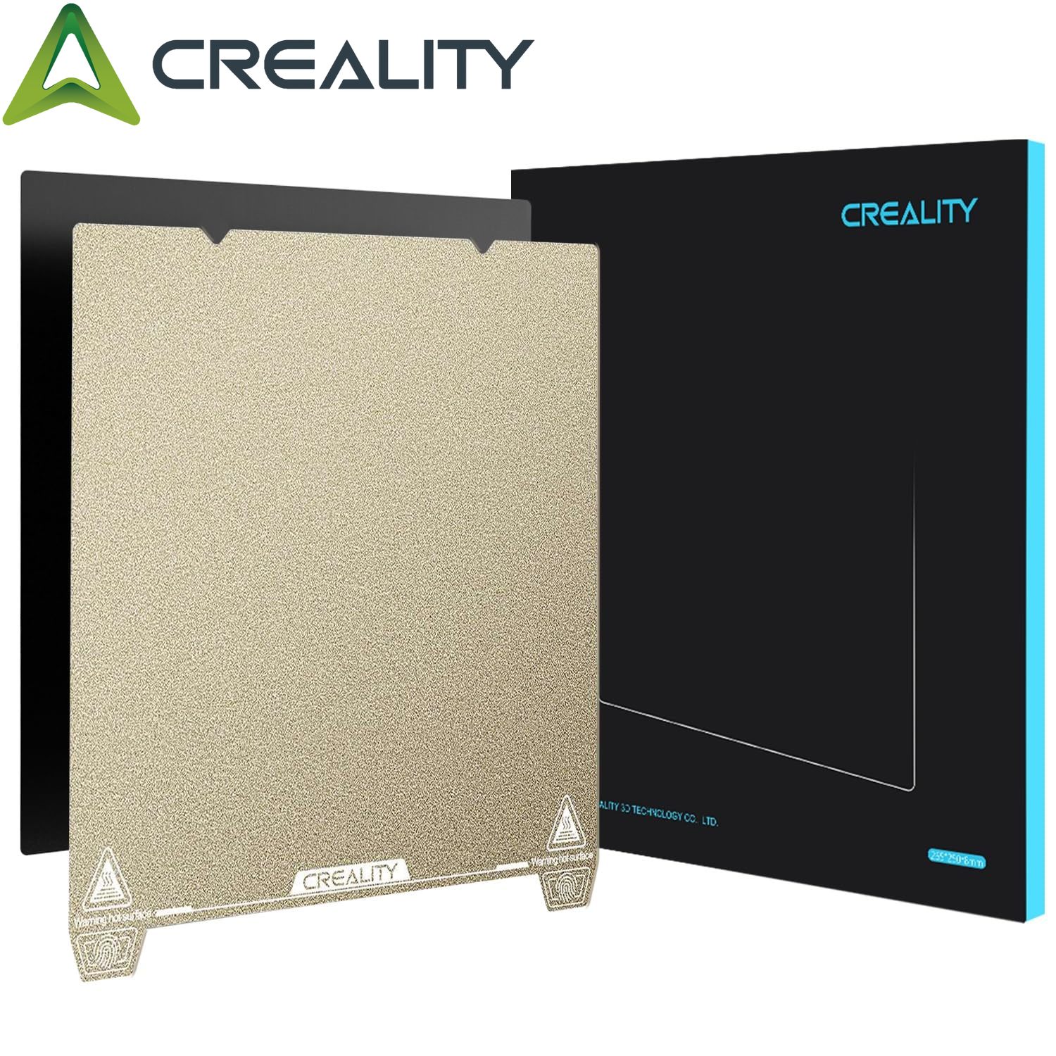 Creality Printer K1 - Creality PEI 磁気スプリングスチールベッド 235x235mm - テクスチャード耐熱性