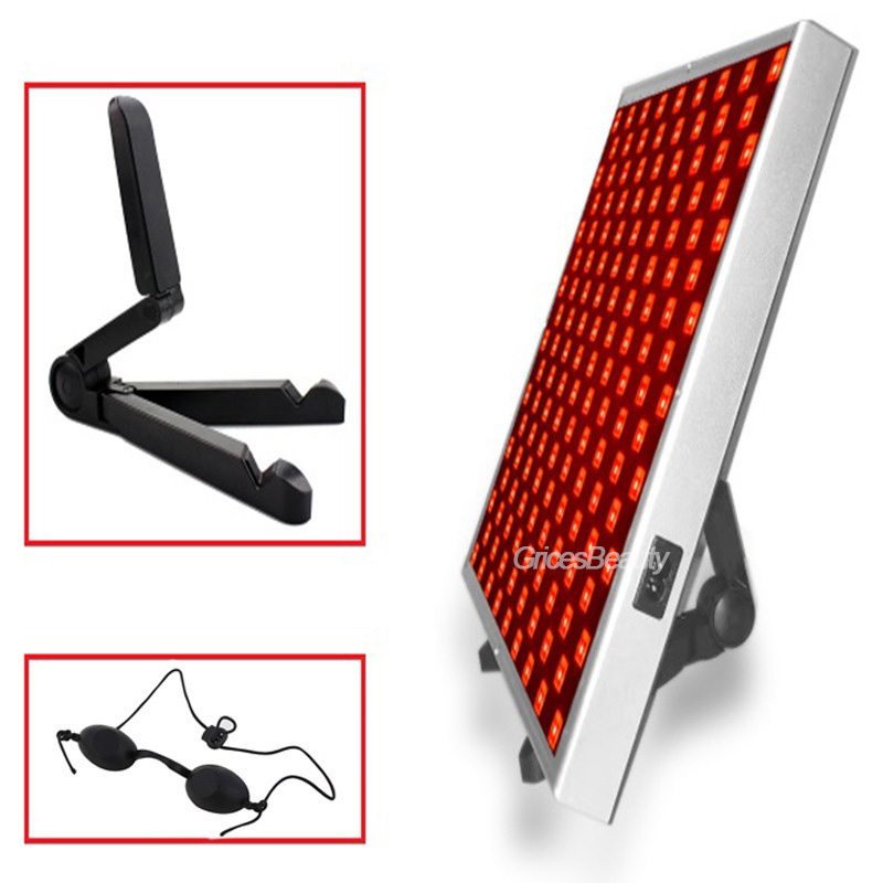Home Improvement Uk - 全身赤色光療法デバイス 144 LED 660nm可視赤色光 850nm近赤外線ライトパネル 睡眠改善