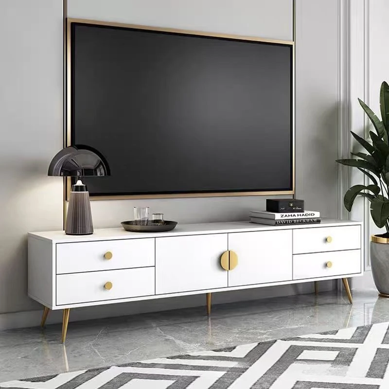 モダンなシンプルなテレビキャビネットコーヒーテーブル組み合わ - Tv Home Improvement のレビューと価格