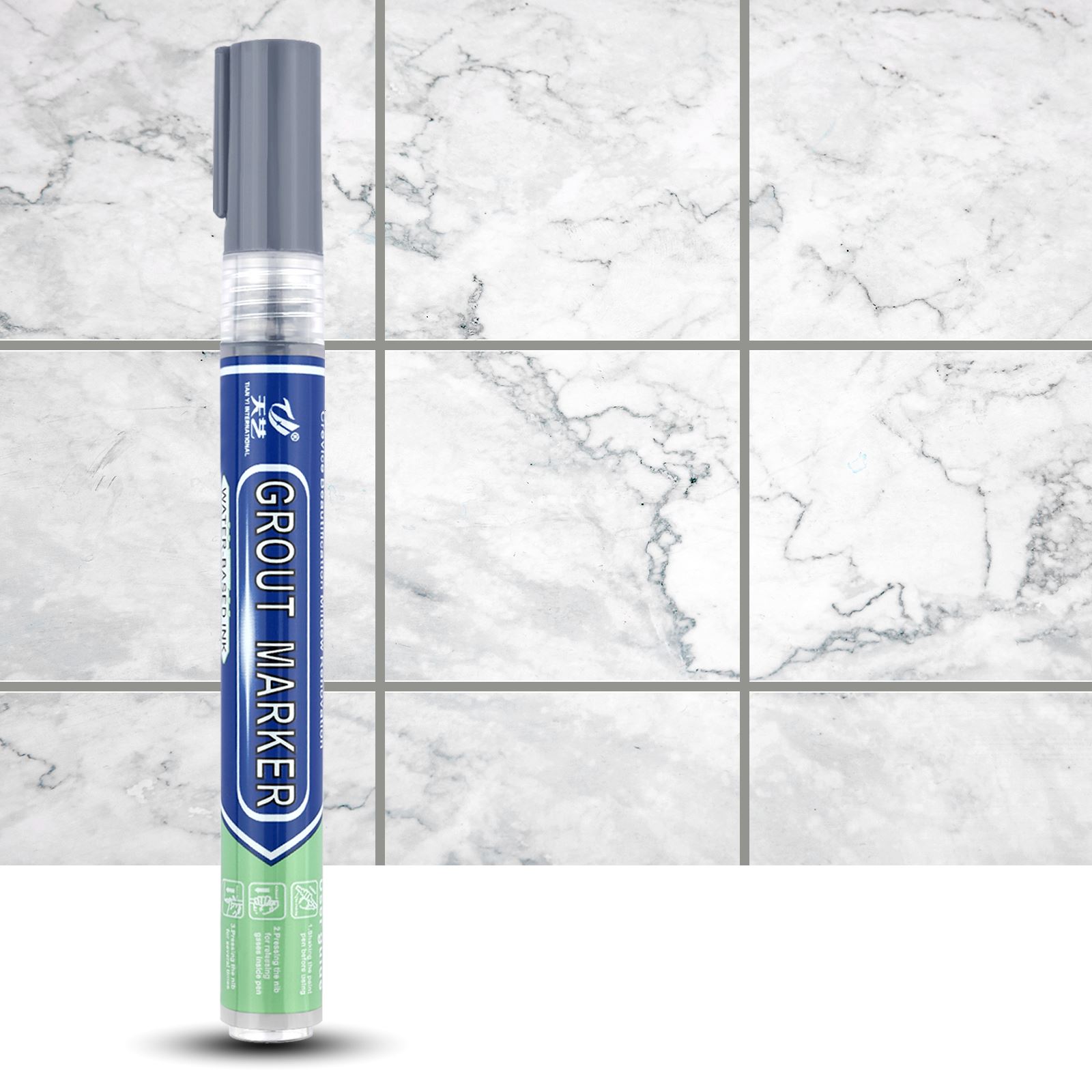防水ホワイトウォールタイルマーカー,グランアウトシェーバー, - Tile Grout Repair のレビューと価格