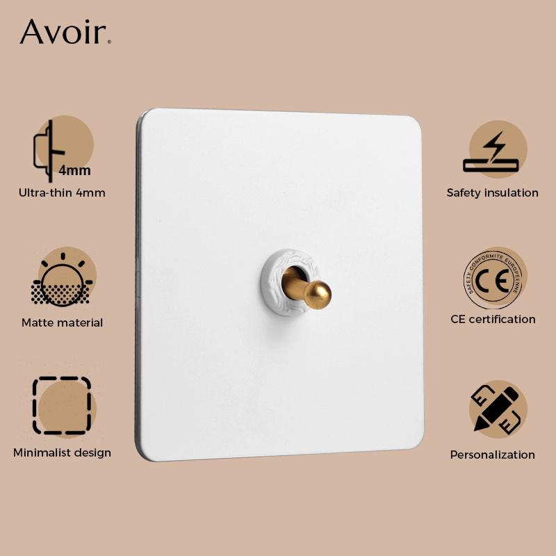 Avoir トグルスイッチ英国壁ソケットパネル電源ソケットコ - Home Improvement Uk のレビューと価格