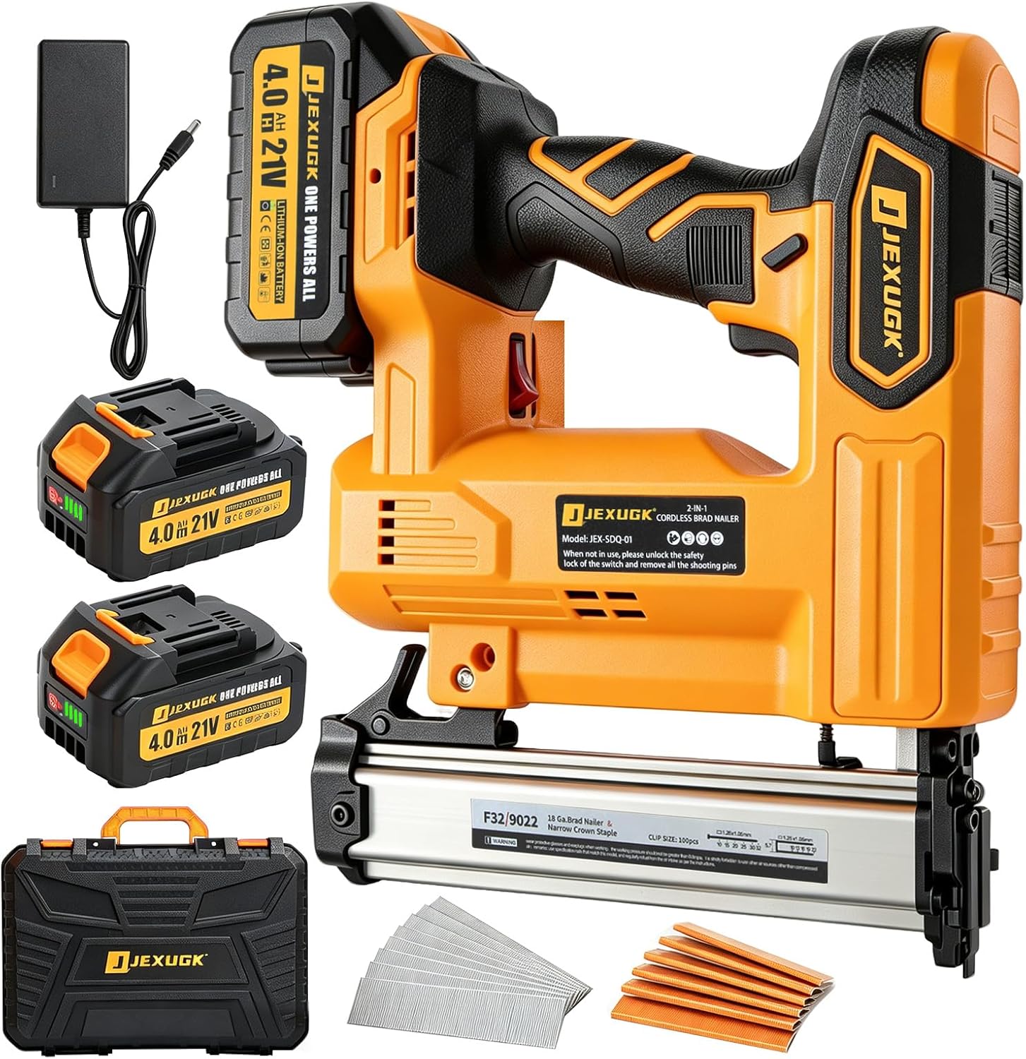 バッテリー駆動式18GA 2-in-1ブラッドネイラー＆ステ - Home Improvement Brad のレビューと価格