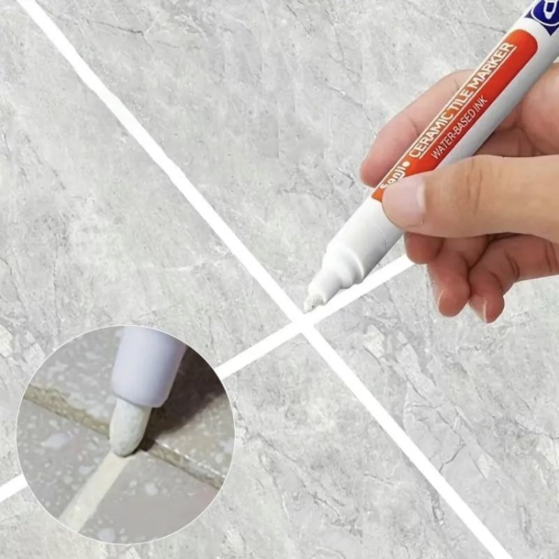 1PC 防水グラウトペンタイルマーカー壁継ぎ目修復ツール浴室 - Tile Grout Repair のレビューと価格