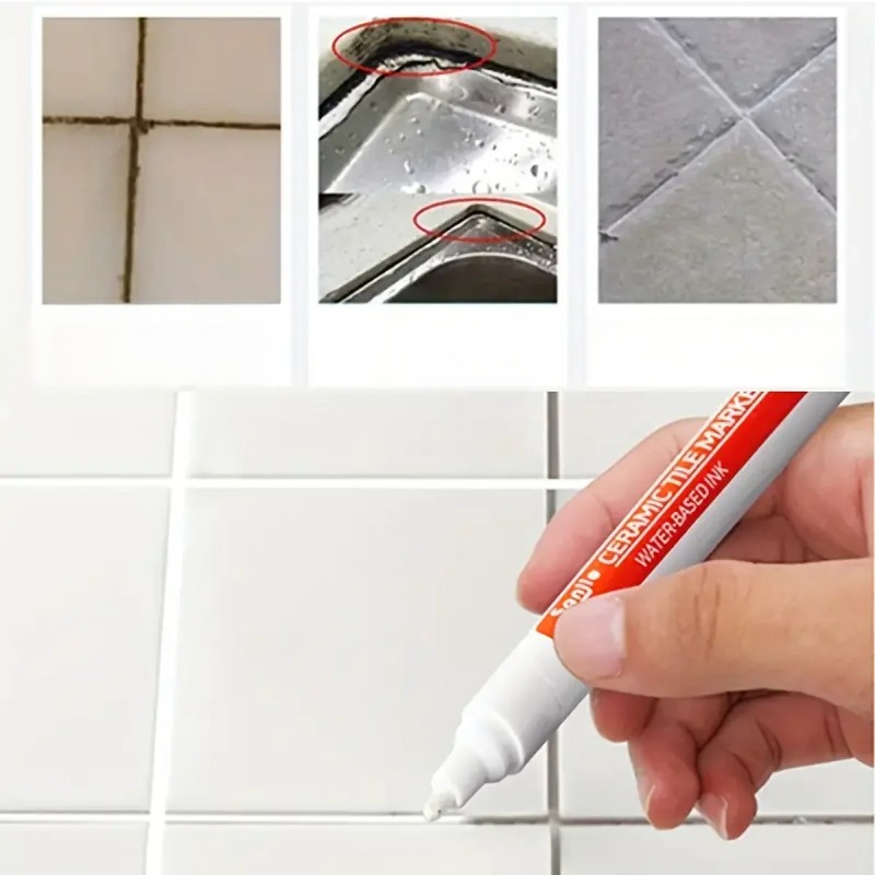 1PC 防水グラウトペンタイルマーカー壁継ぎ目修復ツール浴室 - Tile Grout Repair のレビューと価格