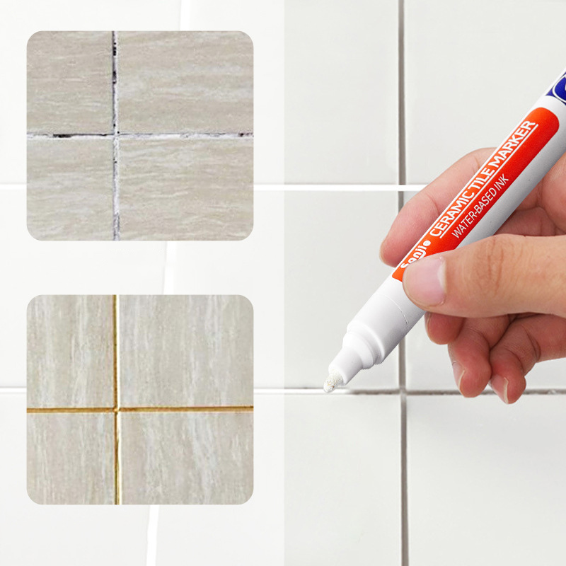 防水セラミックタイル目地マーカー、キッチンとバスルームの壁と - Tile Grout Repair のレビューと価格