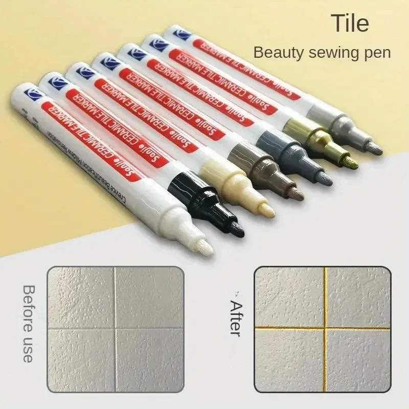 防水セラミックタイル目地マーカー、キッチンとバスルームの壁と - Tile Grout Repair のレビューと価格