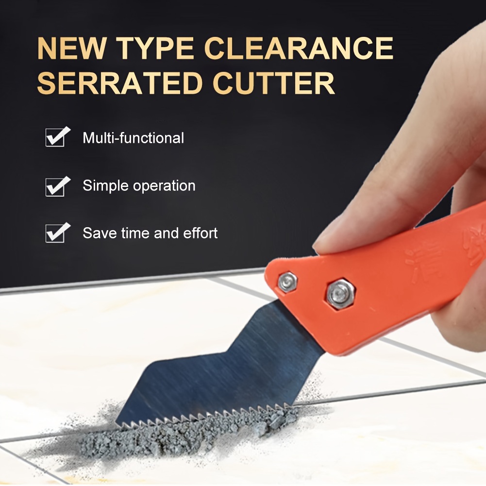 プロのセラミックタイルグラウトリムーバー鋸歯状シームクリーナ - Tile Grout Repair のレビューと価格